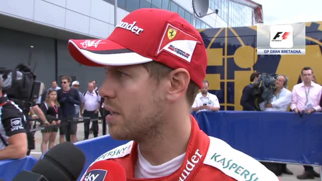 Vettel: "Brutta partenza, speravo nella pioggia: è arrivata"