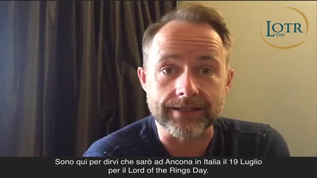 Billy Boyd parla al Lotr Day Festival di Ancona