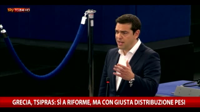 Tsipras: "Vogliamo accordo ma con giusta distribuzione pesi"