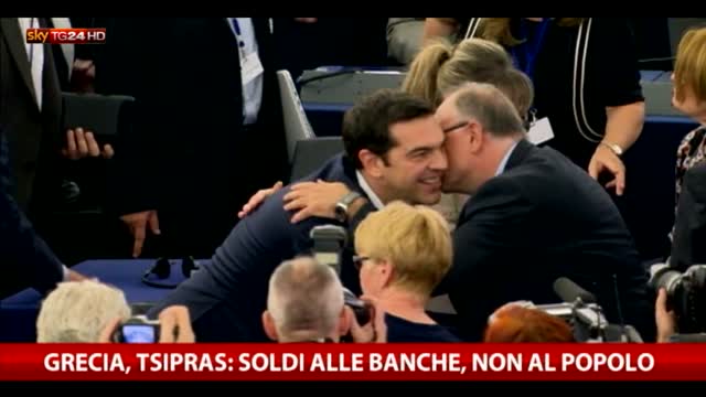 Grecia, il giorno di Tsipras a Strasburgo