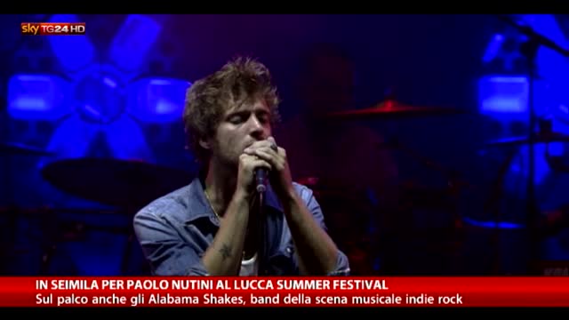 In seimila per Paolo Nutini al Lucca Summer Festival