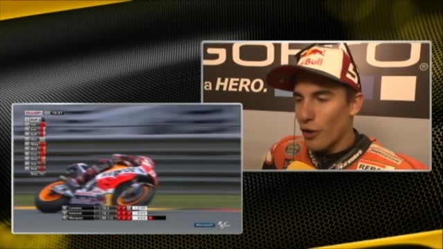 MotoGP, Marquez: "Felice perché ho un buon passo gara"
