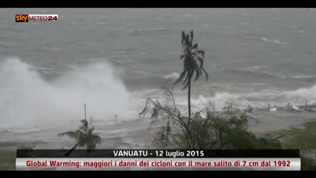 I danni del ciclone Pam a Vanuatu