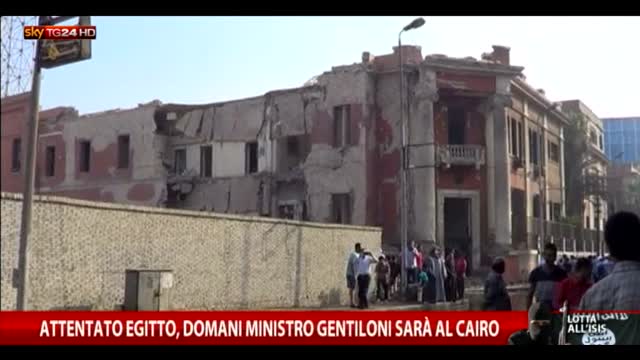 Attentato Egitto, domani Gentiloni sarà al Cairo 