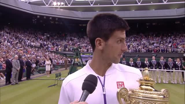 Djokovic: "Che onore, sono cresciuto seguendo Federer"