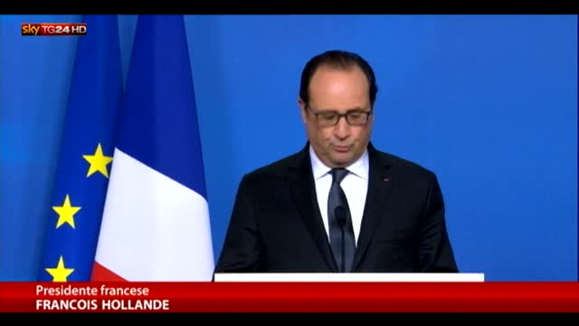 Hollande: "Francia ha cercato e voluto accordo sulla Grecia"