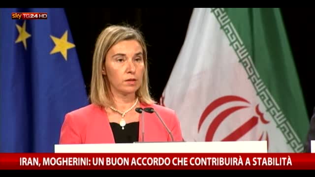 Mogherini: "Nucleare iraniano solo per scopi pacifici"