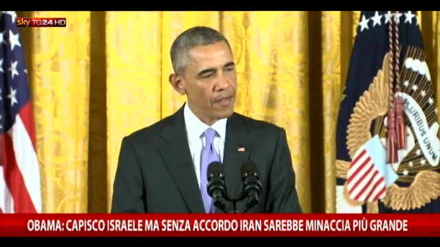 Obama: senza accordo Iran sarebbe minaccia più grande 