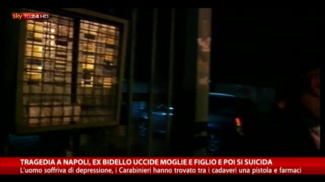 Napoli: uomo uccide moglie e figlio, poi si suicida