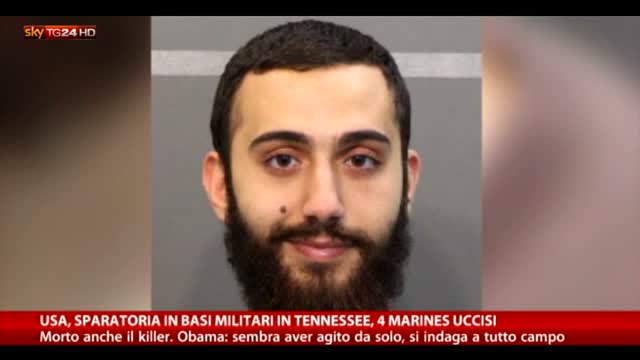 Usa, sparatoria in basi militari: 4 marines uccisi