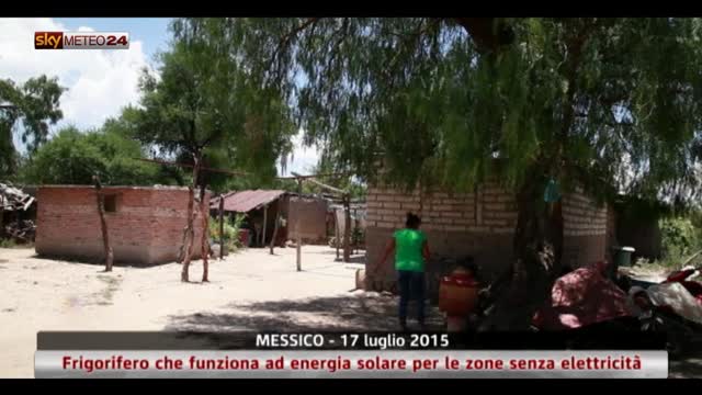 Frigorifero ad energia solare in Messico