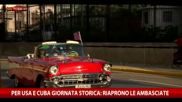 Usa-Cuba, riaprono le ambasciate