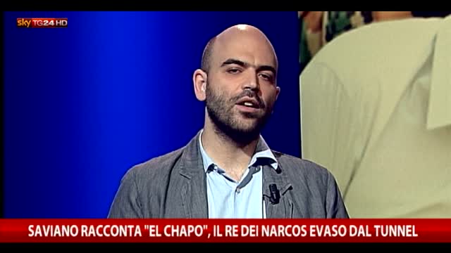 Saviano racconta "El Chapo", il re dei narcos evaso