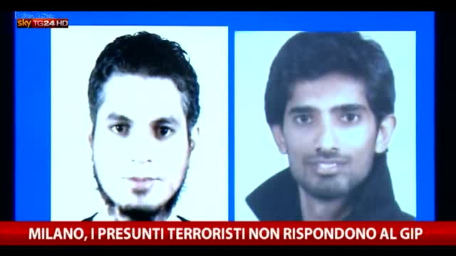 Milano, i presunti terroristi non rispondono al gip