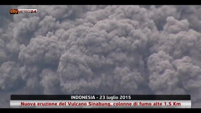 Evacuazioni in Indonesia per eruzione vulcanica
