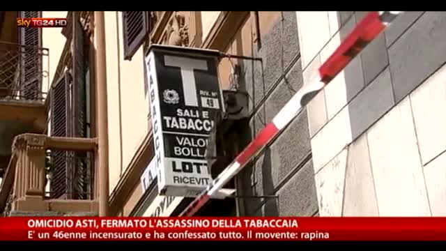 Omicidio Asti, ha confessato l'assassino della tabaccaia