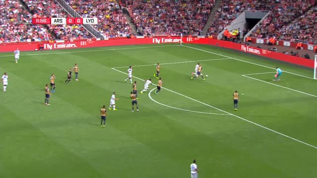 Emirates Cup 2015, Arsenal-Lione 6-0