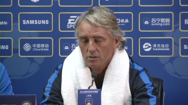  Inter, Mancini: "Il ko con il Milan? Non è importante ora"
