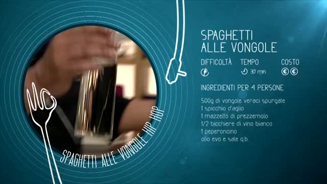 Alessandro Borghese Kitchen Sound: spaghetti e vongole rap