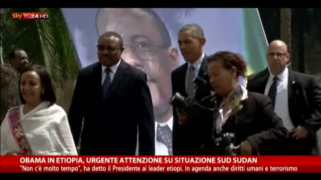 Obama in Etiopia parla di diritti umani e terrorismo