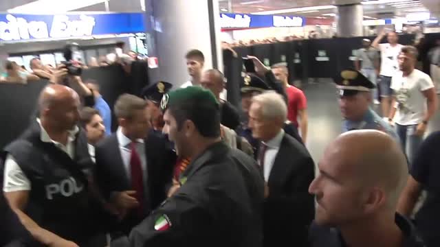 Quanto entusiasmo per Salah, l'egiziano è a Roma