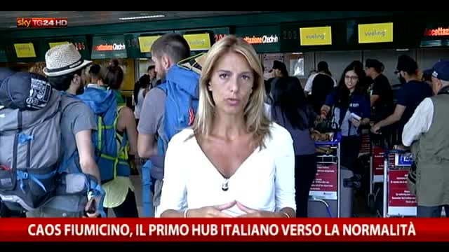 Caos Fiumicino, il primo hub italiano verso la normalità