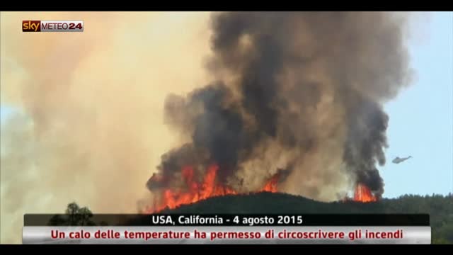 Ancora incendi in California