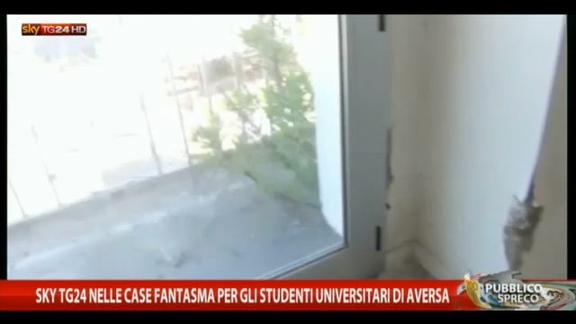 #PubblicoSpreco: le case fantasma per gli studenti di Aversa