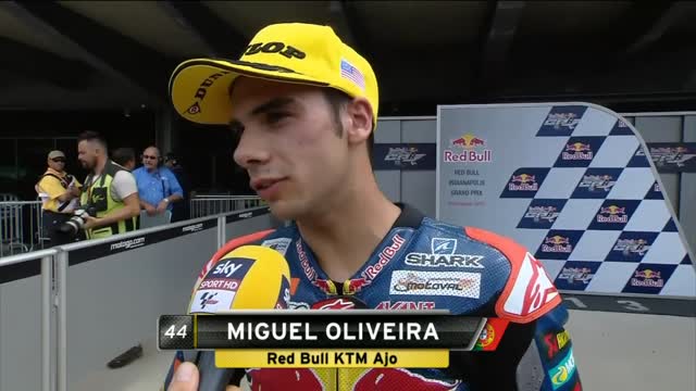 Moto3, qualifiche. Oliveira: "Sono in prima fila. Bene."