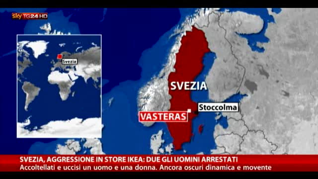 Svezia, due arresti per l'aggressione in store Ikea 