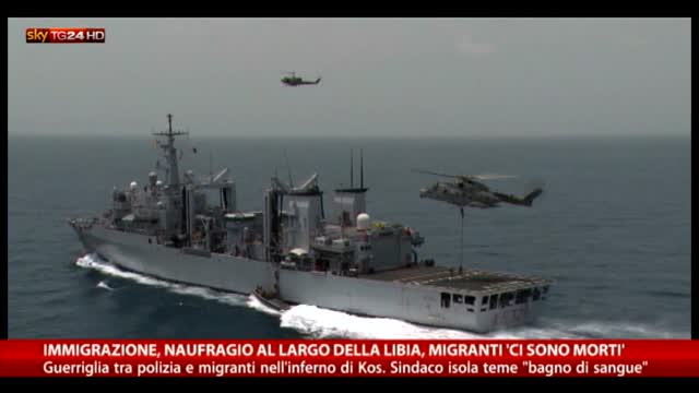 Immigrazione, nuovo naufragio al largo delle coste libiche