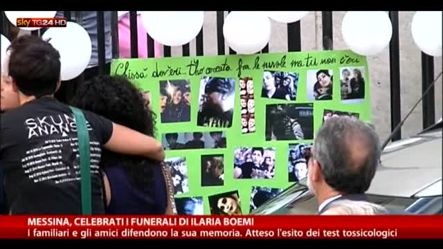 Celebrati a Messina i funerali di Ilaria Boemi
