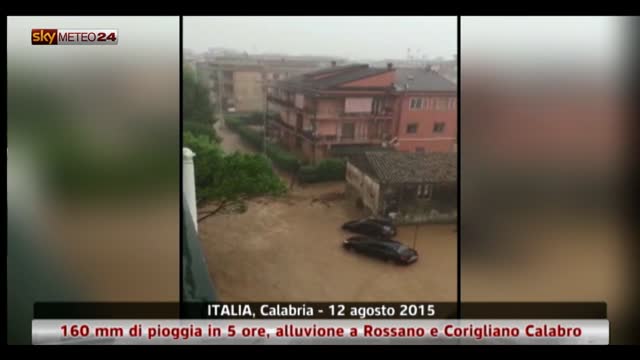 Alluvione in Calabria