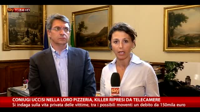 Brescia, coniugi uccisi in pizzeria: le parole del sindaco