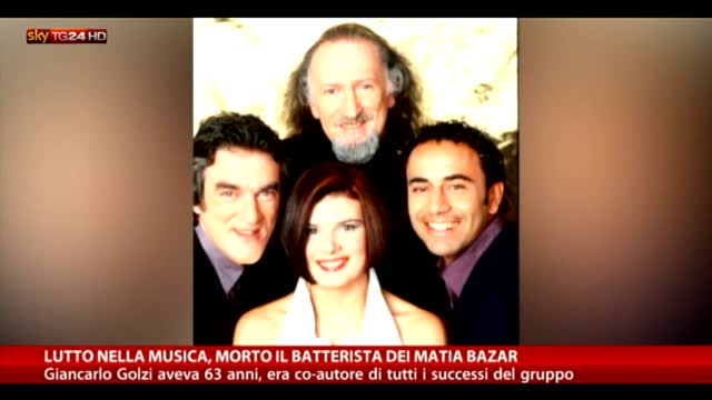 Lutto nella musica, morto il batterista dei Matia Bazar