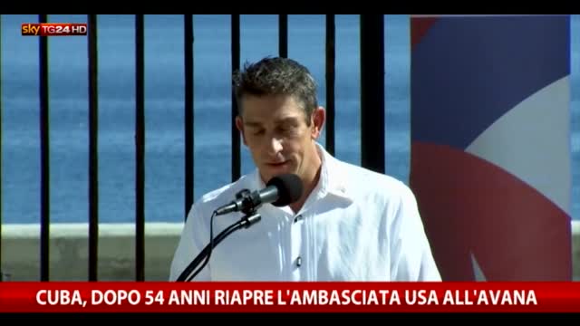 Riapertura ambasciata Usa a Cuba, il discorso di Blanco