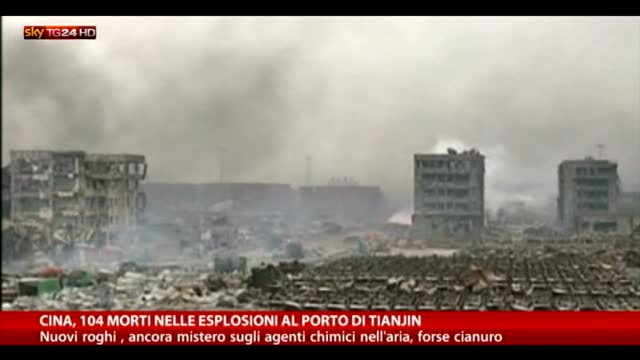 Tianjin, cresce il numero delle vittime delle esplosioni