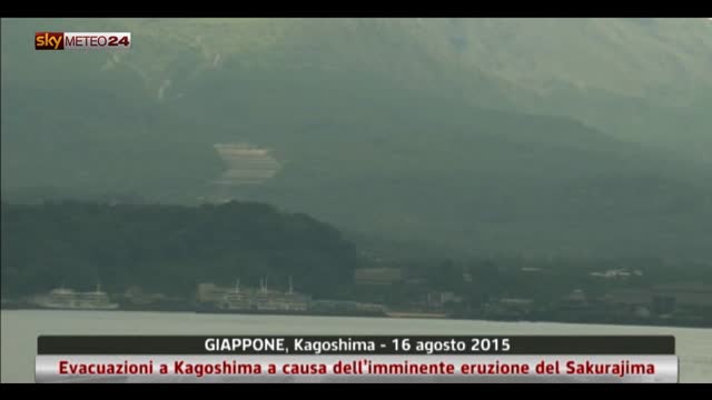 Giappone, prevista imminente eruzione del vulcano Sakurajima