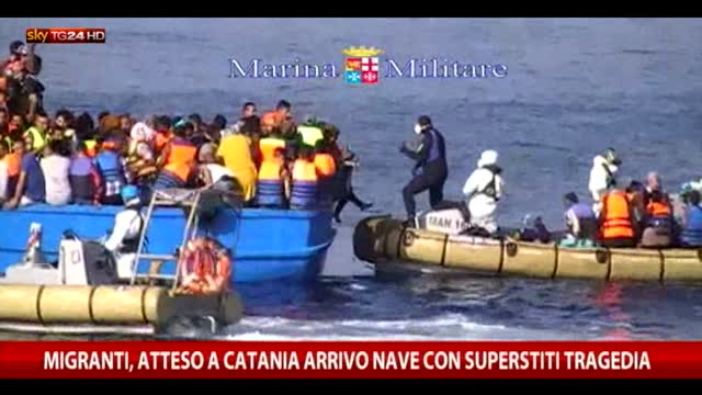 Migranti, lunedì a Catania le salme dei 49 morti asfissiati 