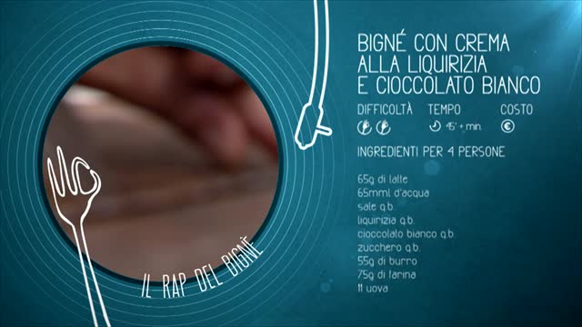 Alessandro Borghese Kitchen Sound - bignè rap