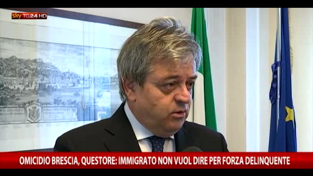 Brescia, questore: immigrato non vuol dire delinquente