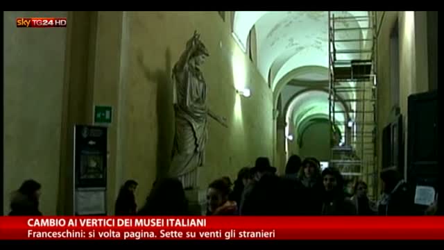 Cambio ai vertici dei principali Musei italiani