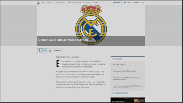 Kovacic al Real Madrid, è ufficiale: ha firmato per 6 anni