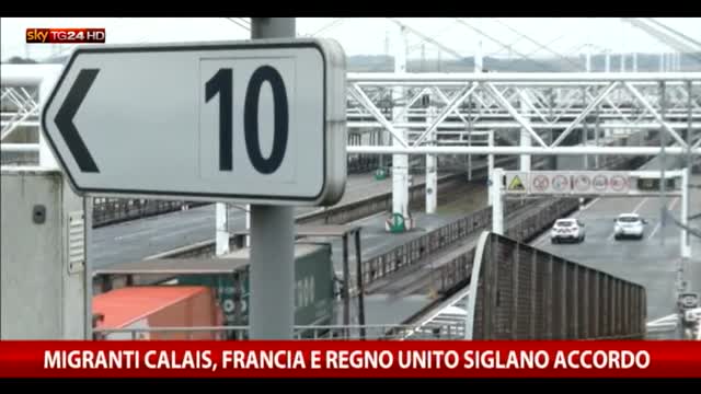 Calais, Francia e Uk siglano accordo di cooperazione