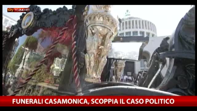 Roma, scoppia il caso politico su funerali Casamonica