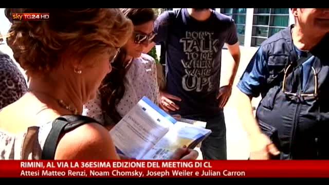 Rimini, apre il meeting 2015 di Comunione e Liberazione