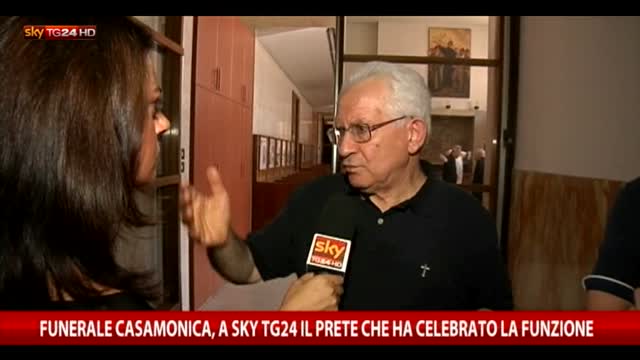 Casamonica, a Sky TG24 il prete che ha celebrato il funerale