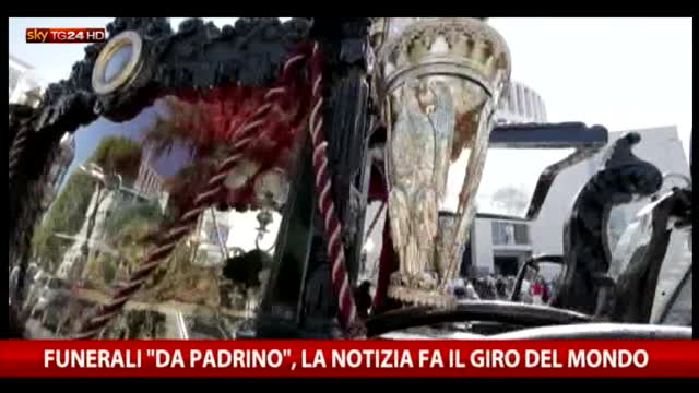 Funerali "da Padrino", la notizia fa il giro del mondo