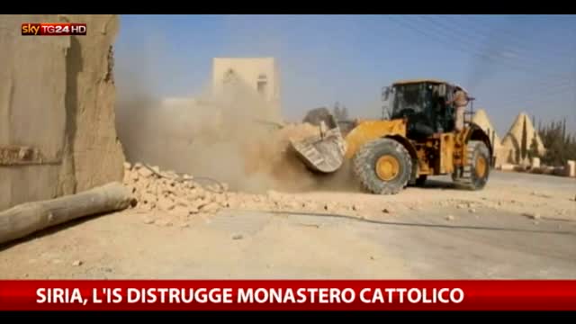 Siria, l'Isis distrugge un monastero cattolico