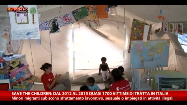 Save The Children: Italia, in 3 anni 1700 vittime per tratta